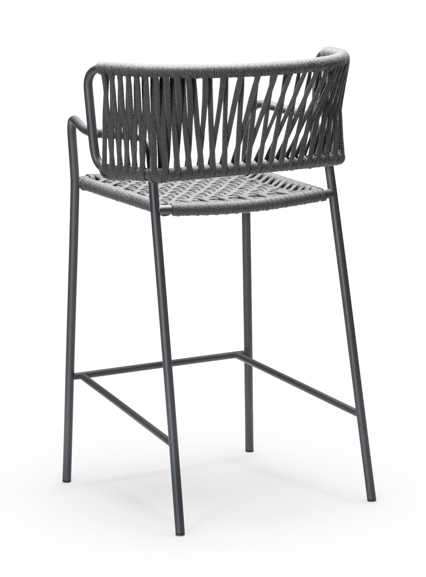 Klot SG Grauer Barhocker