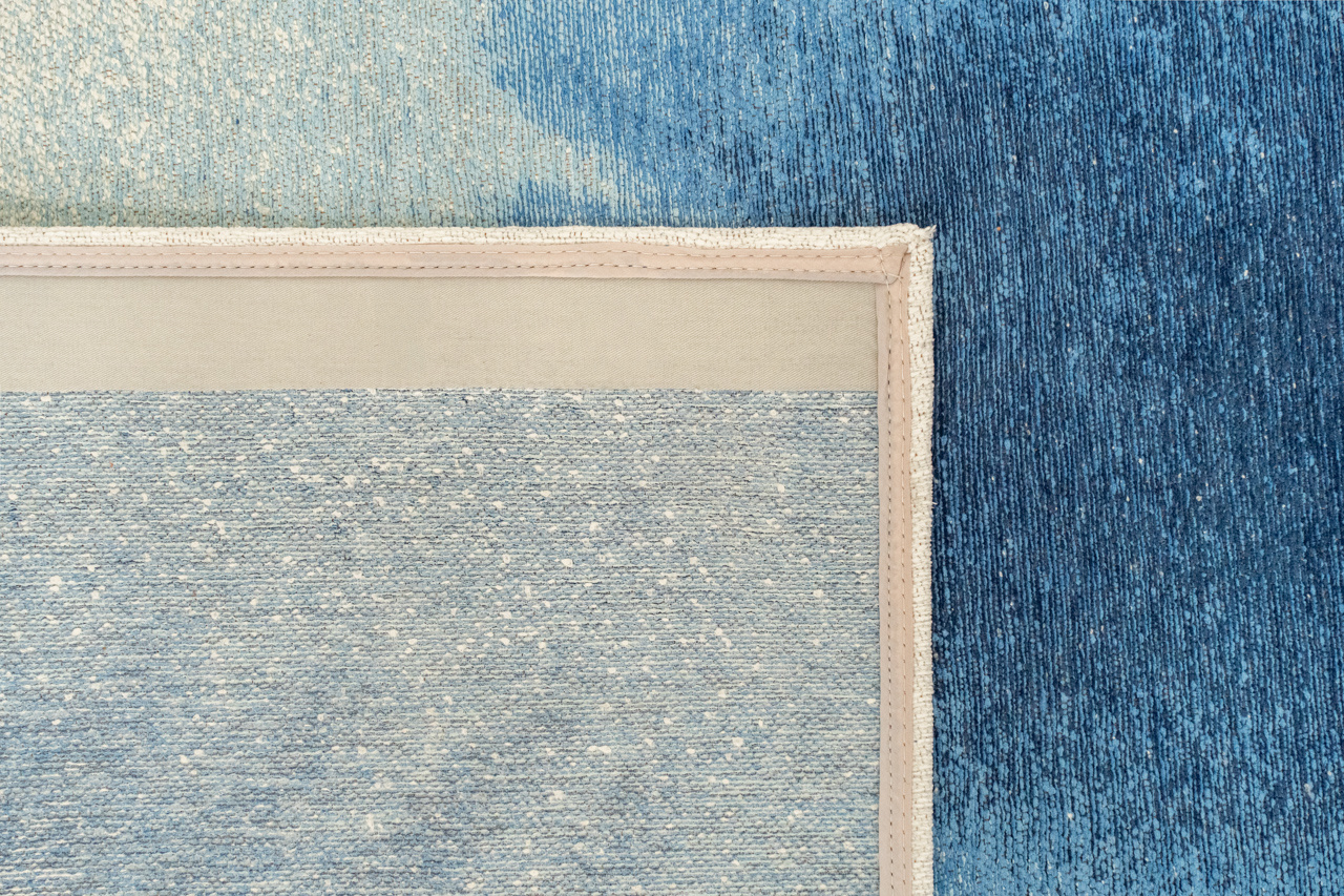 Drop Dream In Blue Teppich | Größe: 100 × 140 cm