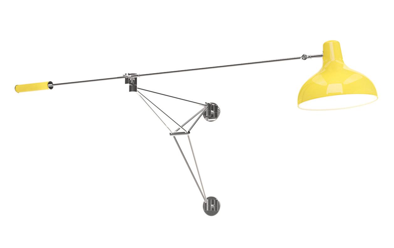 Moonbeam Glow Blaue Wandleuchte