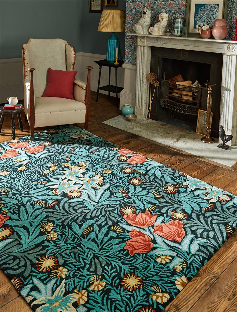 Bower Indigo 128208 Teppich | Größe: 140 x 200 cm