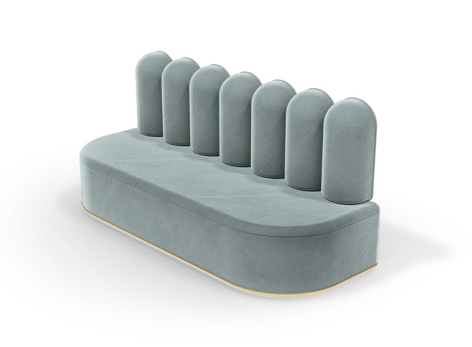 Fluffy Cloud II Snuggle Sofa