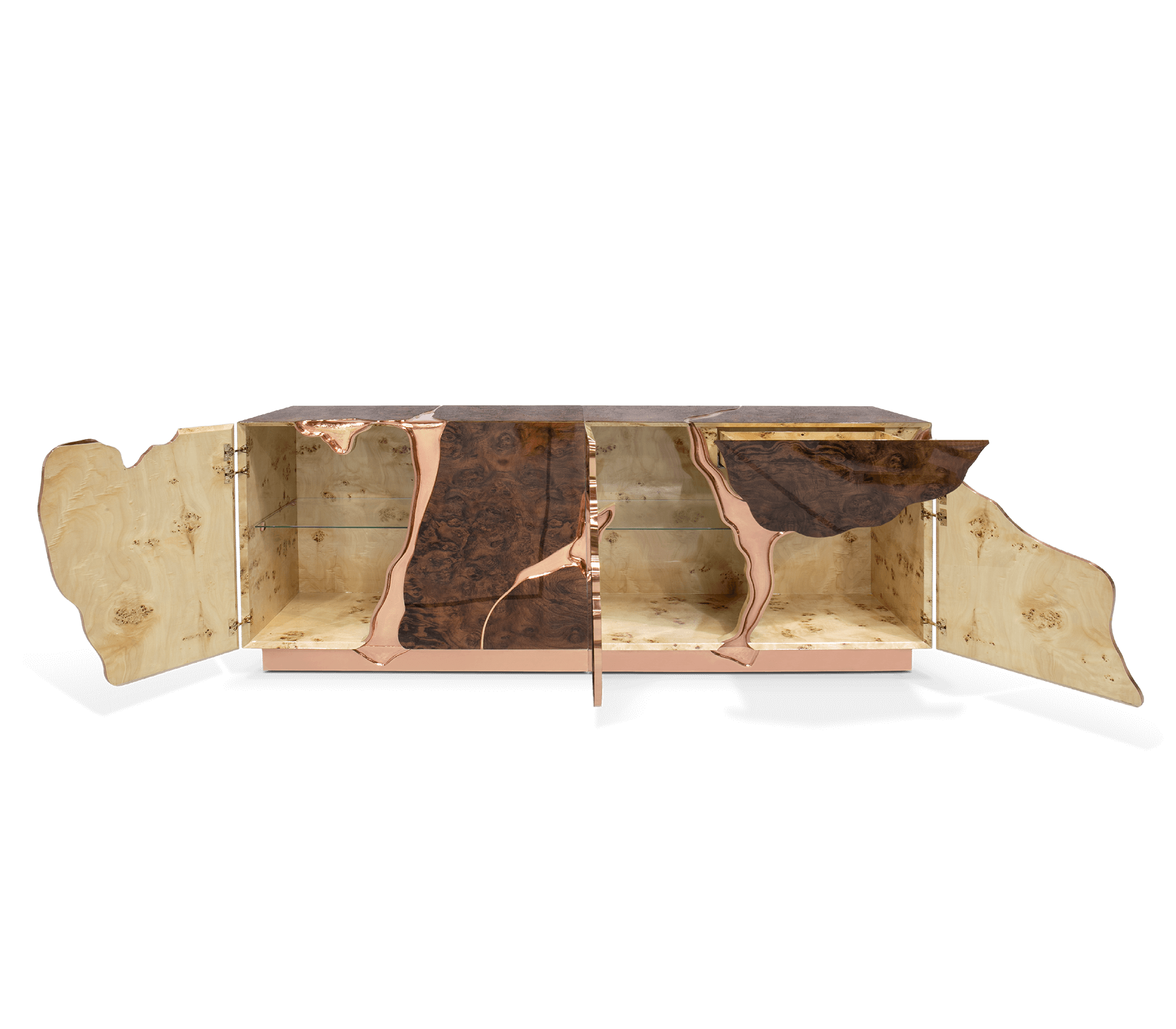 Fissure Roségold‑Sideboard
