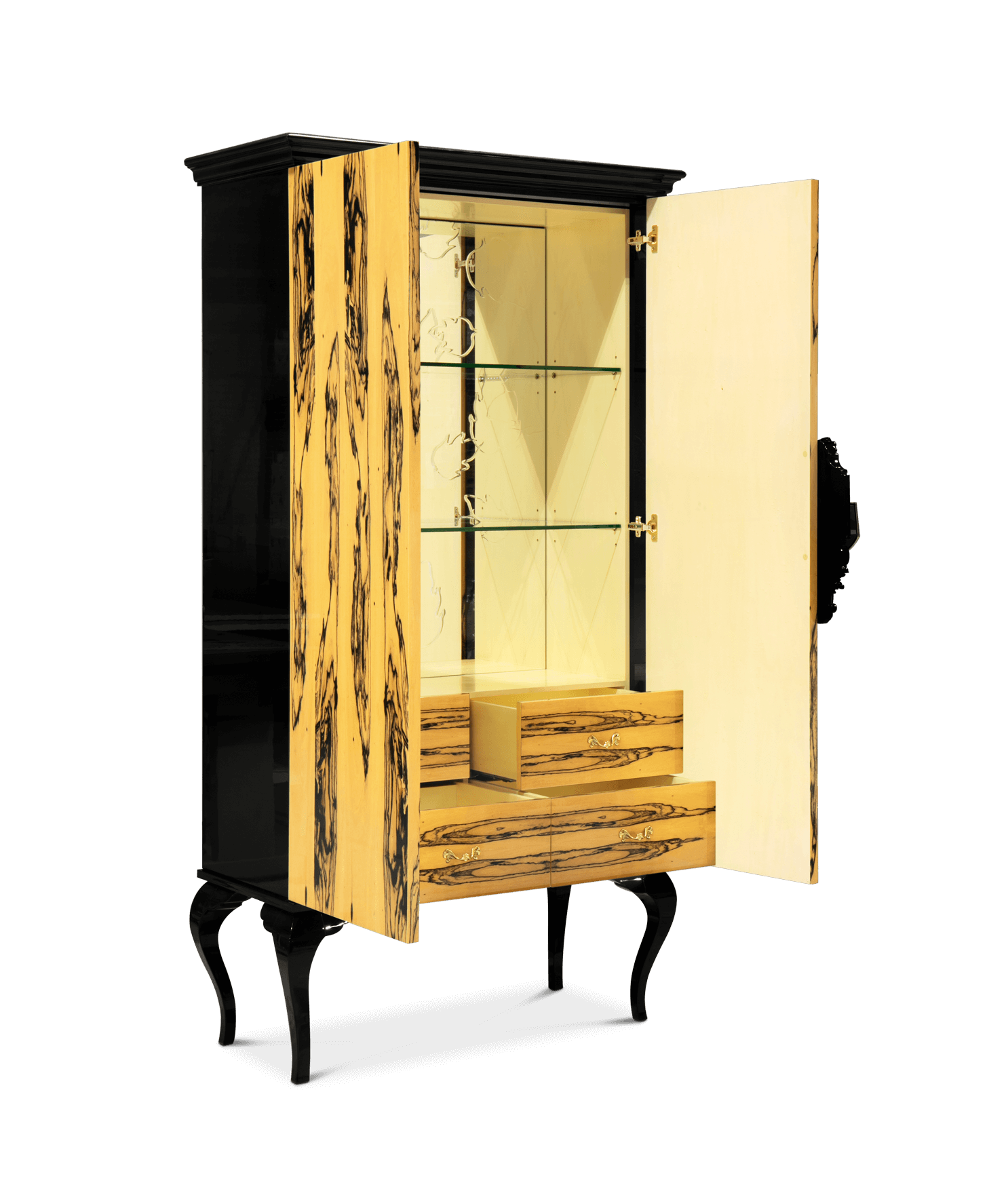 Louvre Ebenholz Royal‑Schrank