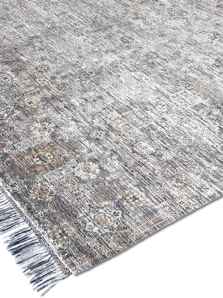 Agra Original on Grey Teppich | Größe: 365 x 457 cm