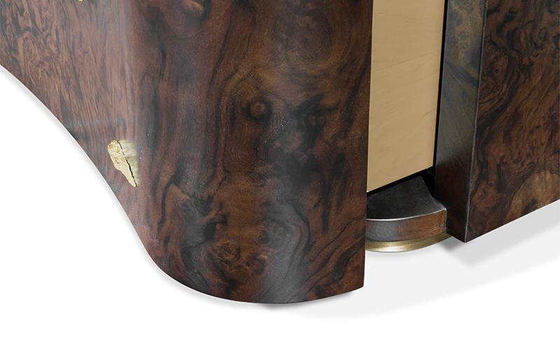 Designer-Holz-Bücherregal