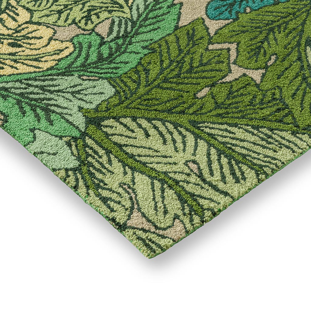 Acanthus Nettle/Sky Blu Outdoor-Teppich | Größe: 160 x 230 cm