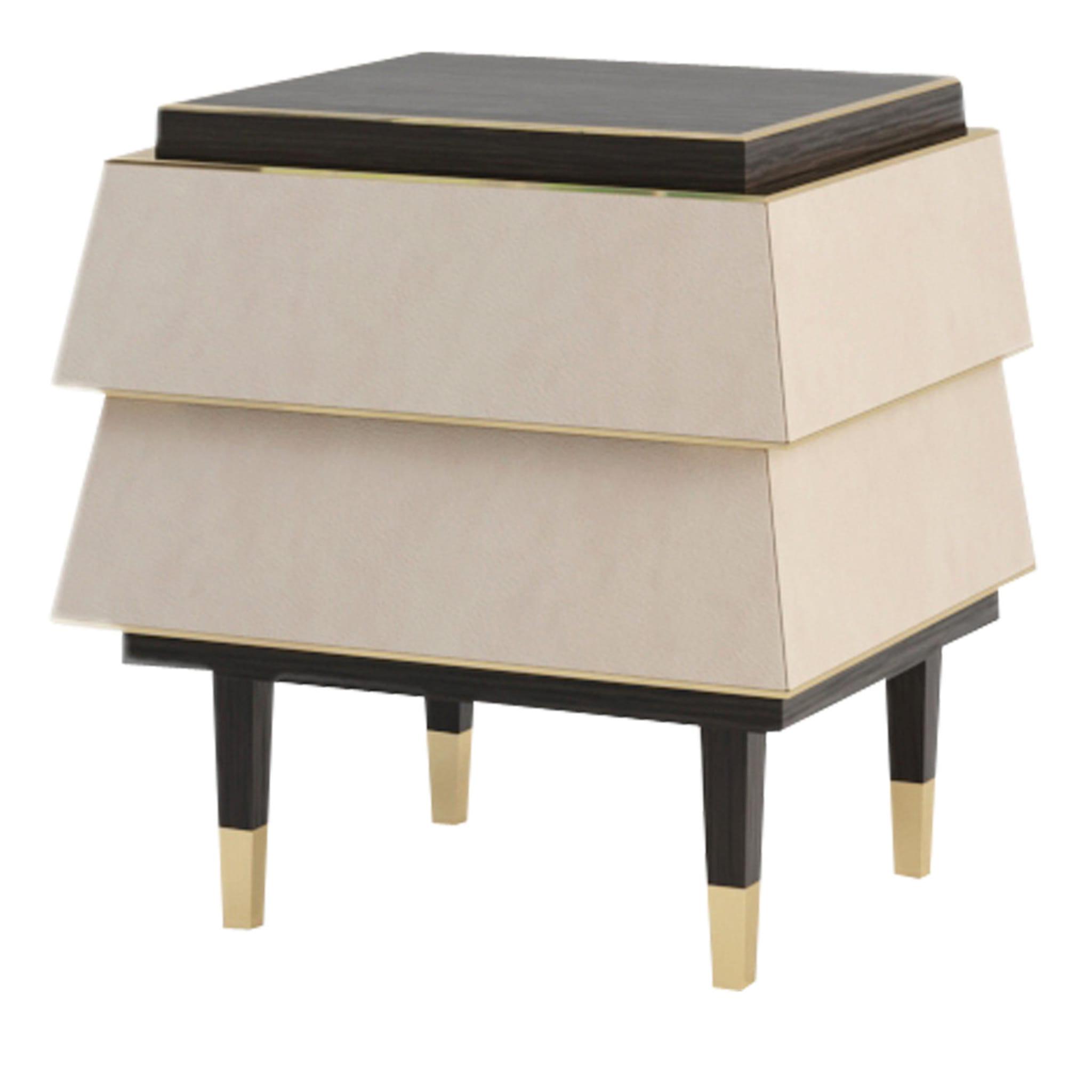 Hancock Moderner Nachttisch | Farbe: Beige