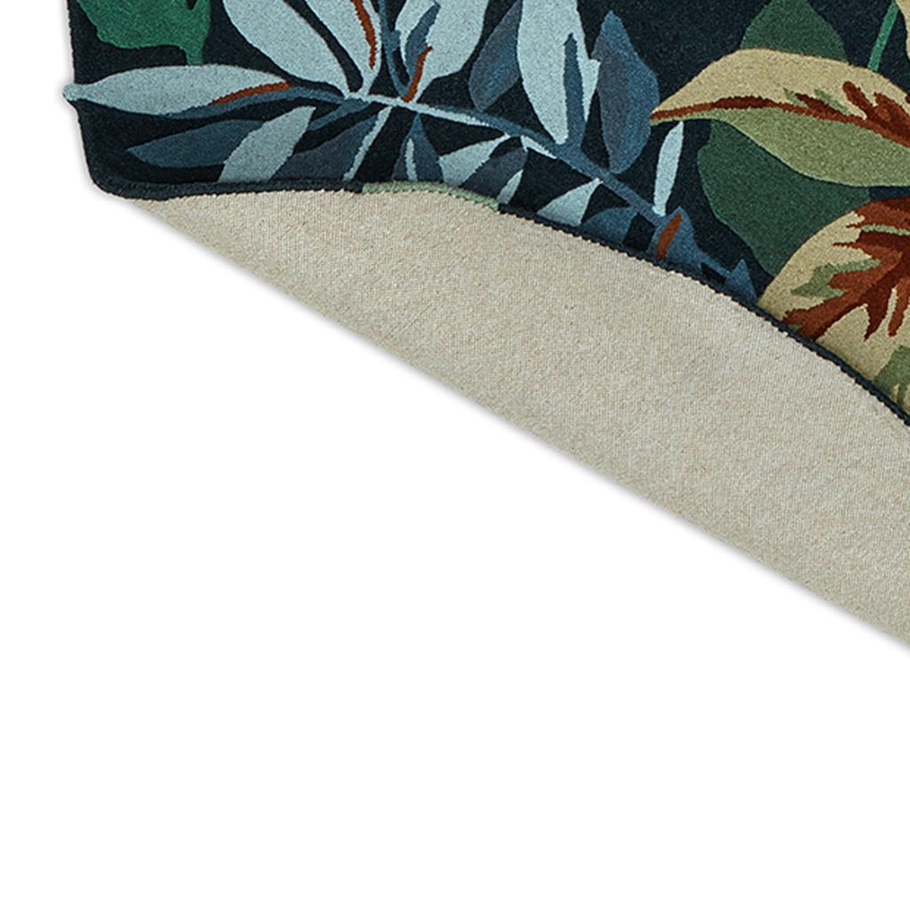 Robin's Wood Forest Grün 146508 Teppich | Größe: Ø 200 cm