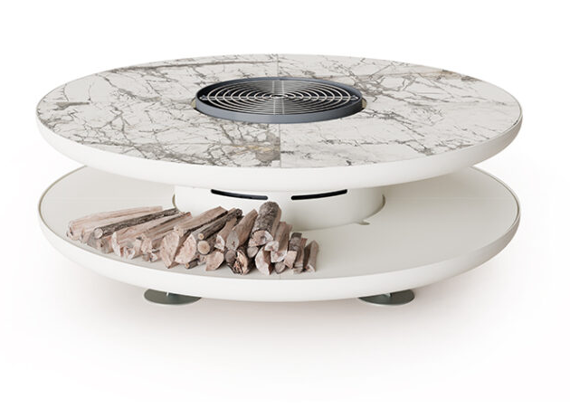 Moon Plus Feuerstelle | Fertigstellung: Imperial Grey