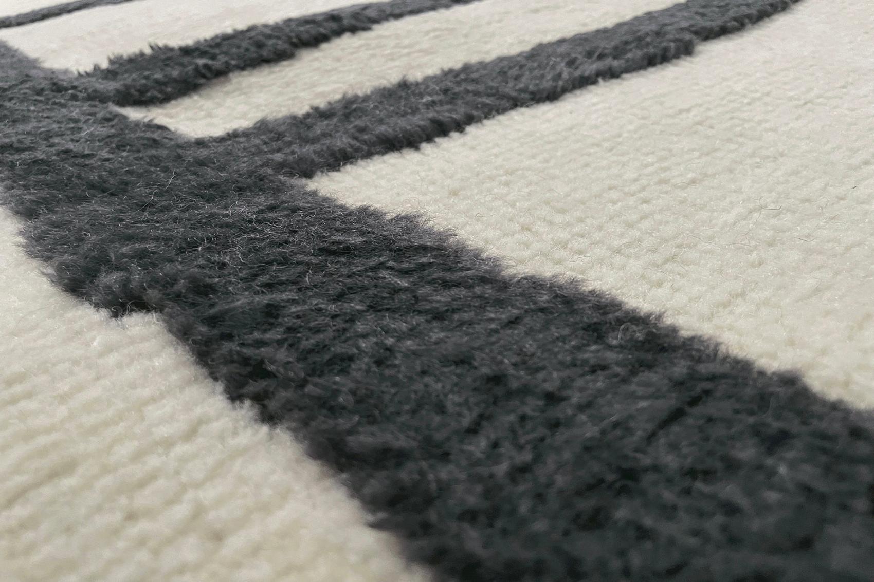 Coccon 3 Ecru Teppich | Größe: 200 x 300 cm