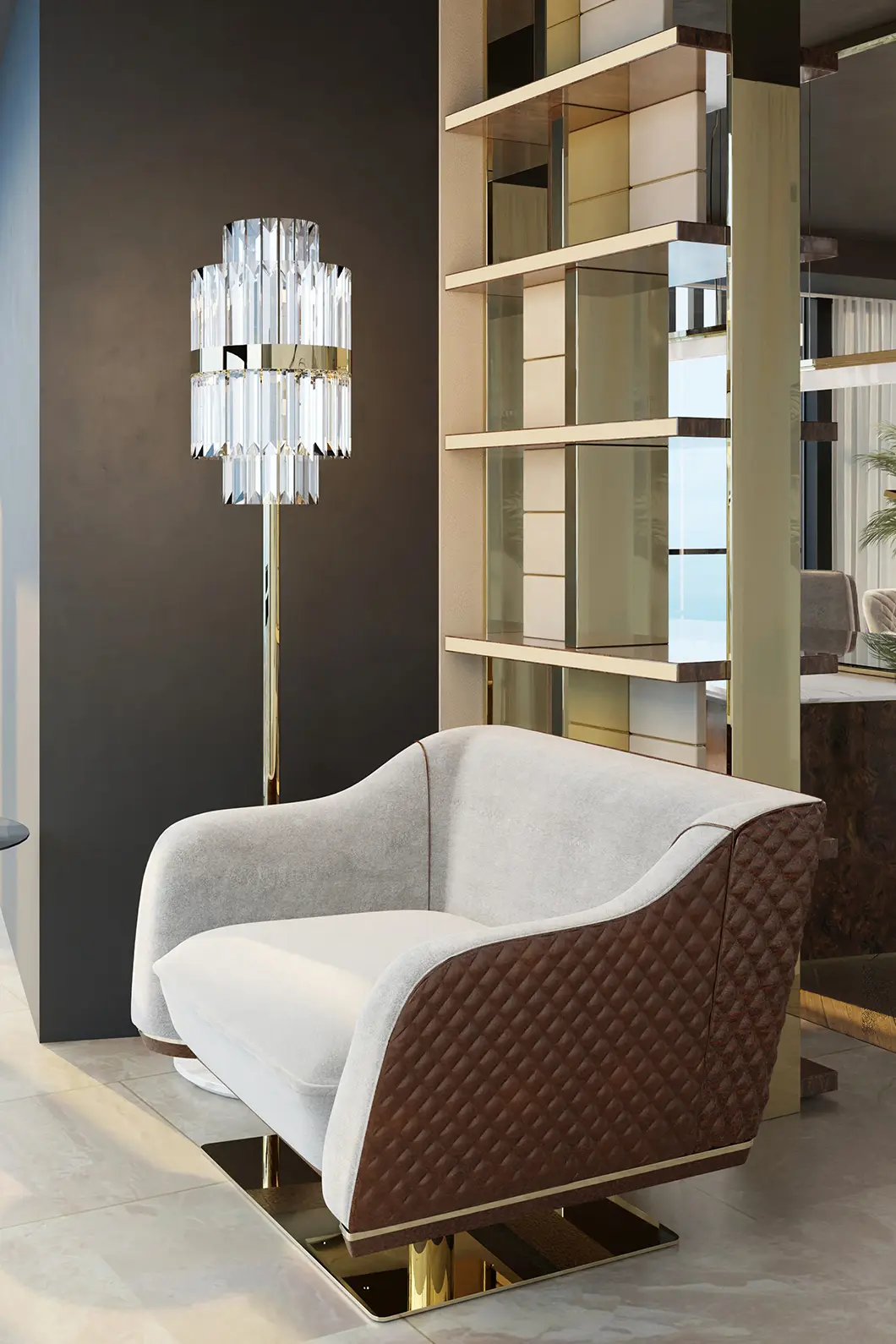 Rogue Drehbarer Einzelssofa