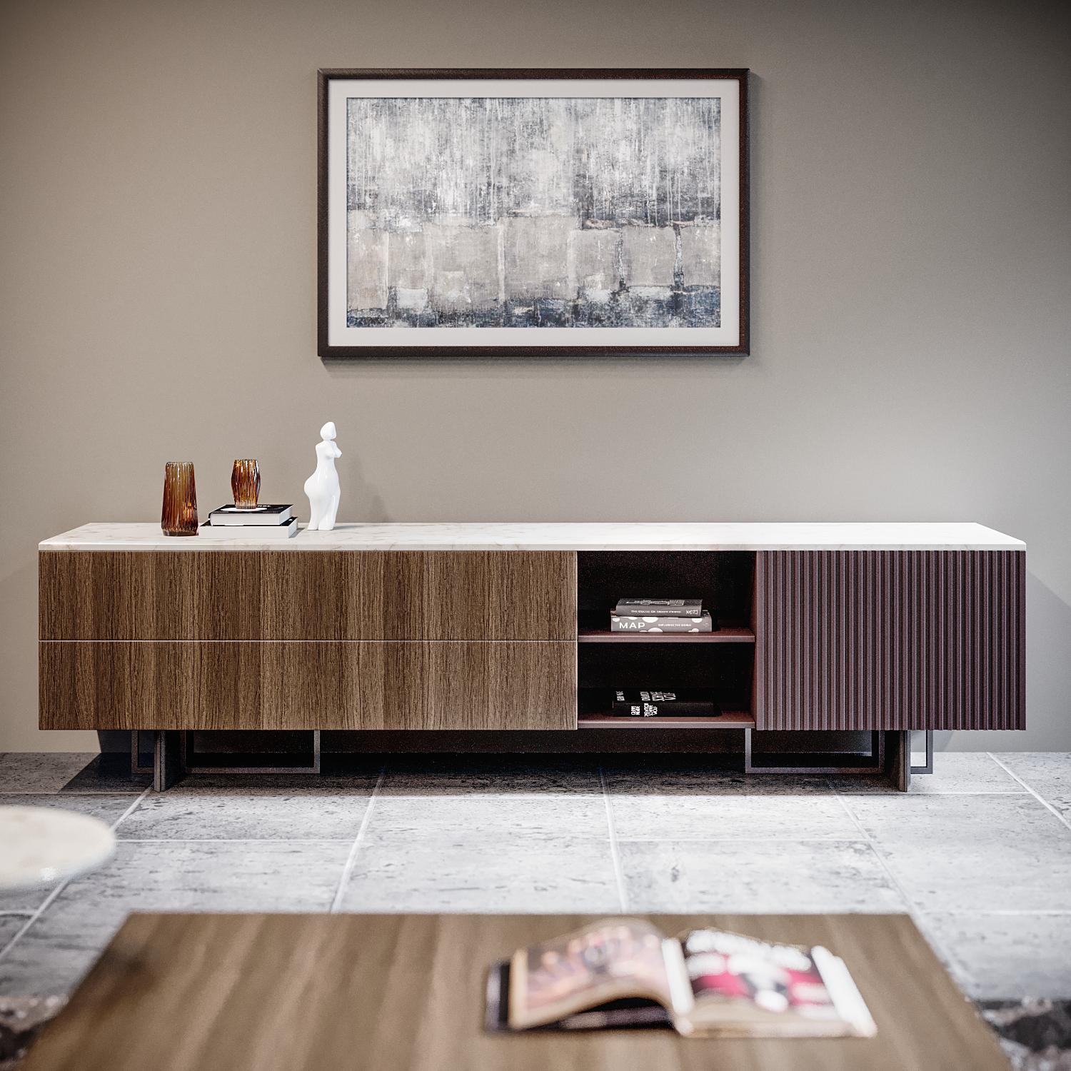 Kate Marmor Niedriges Sideboard