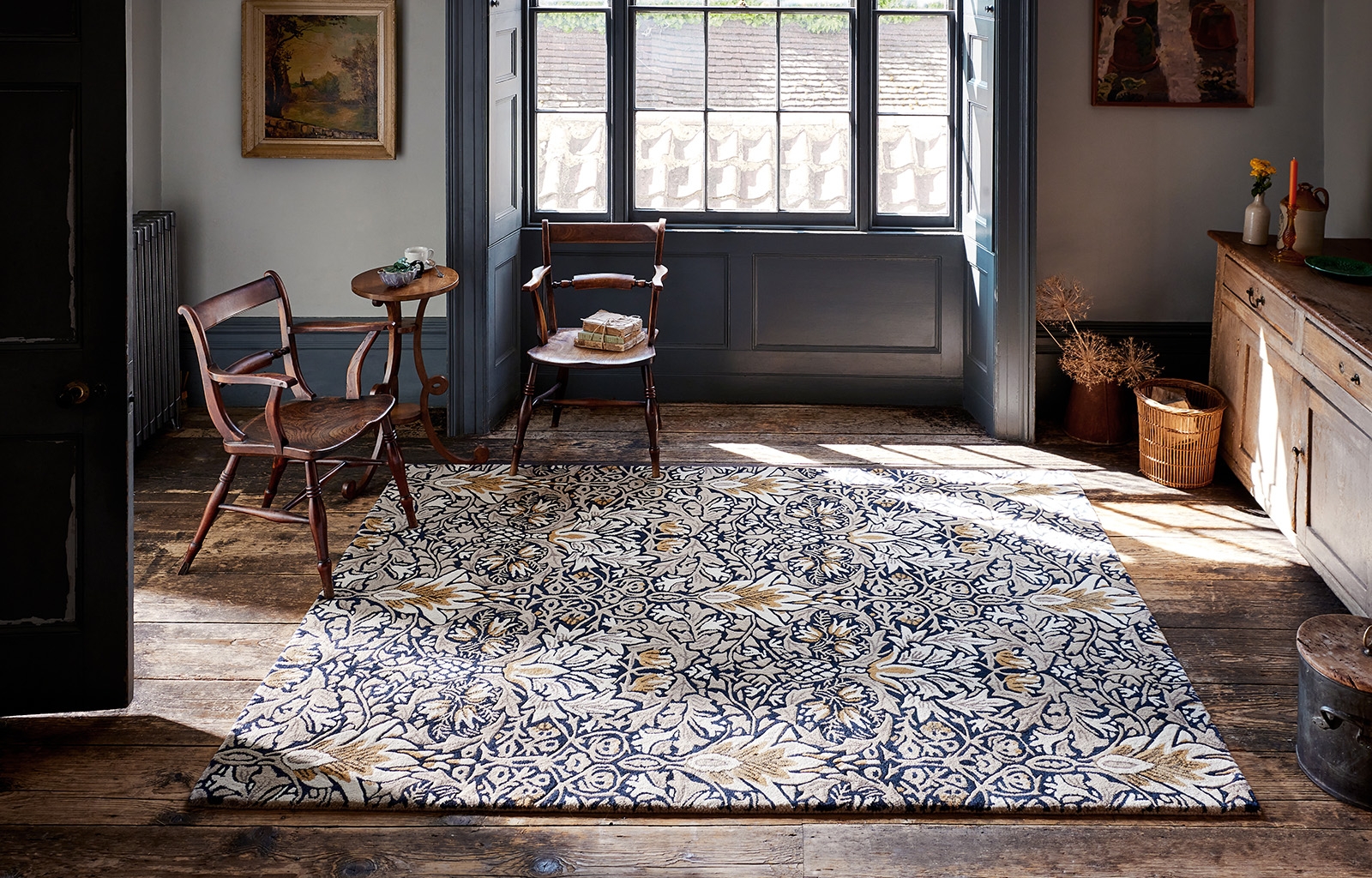 Snakeshead Indigo 127208 Teppich | Größe: 140 x 200 cm