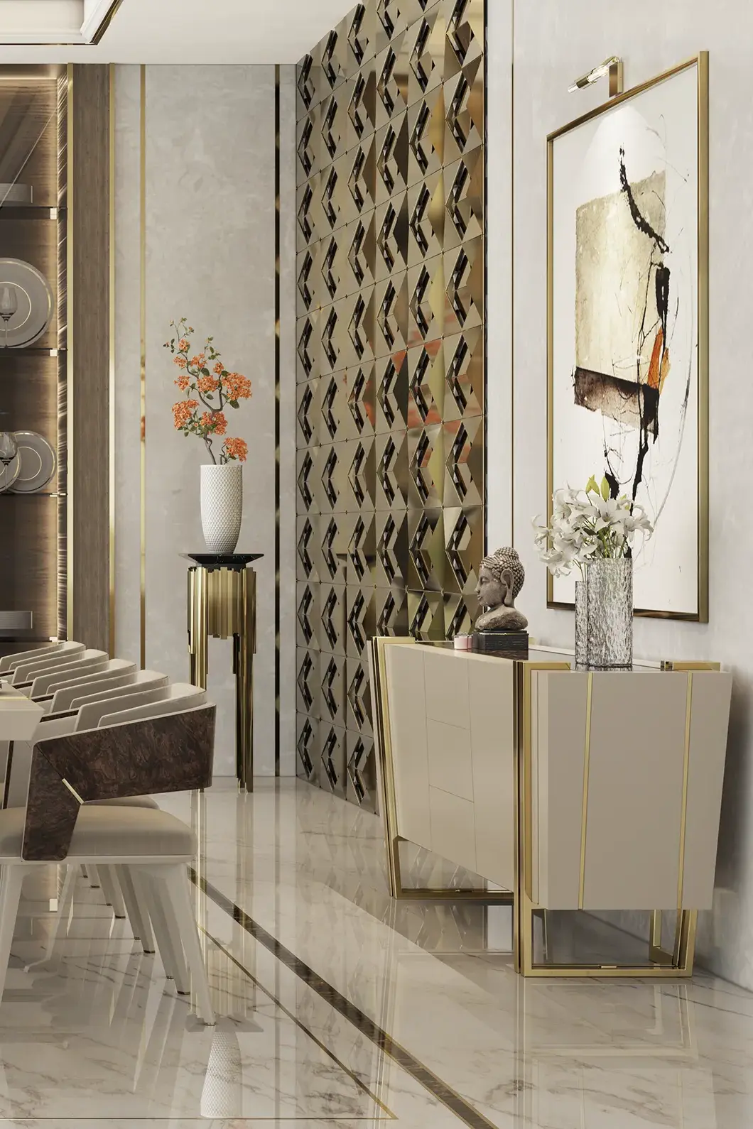 Ascend Beiges Sideboard