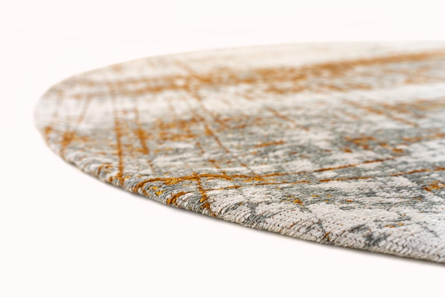 Columbus Gold 8419 Runder Teppich | Größe: Ø 140 cm
