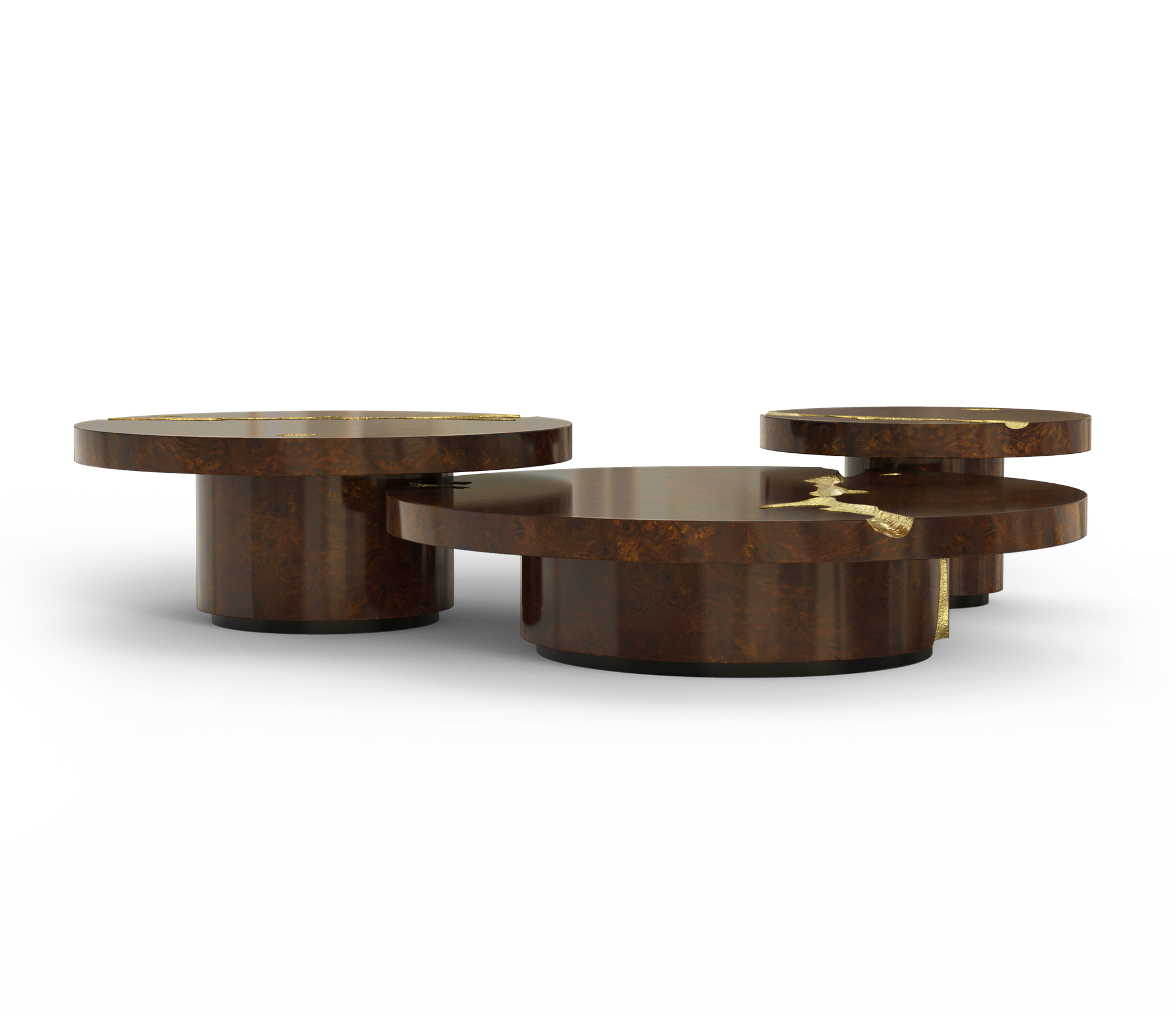 Dominion Luxe 3‑teiliges Mitteltisch‑Set | Konfiguration: Big