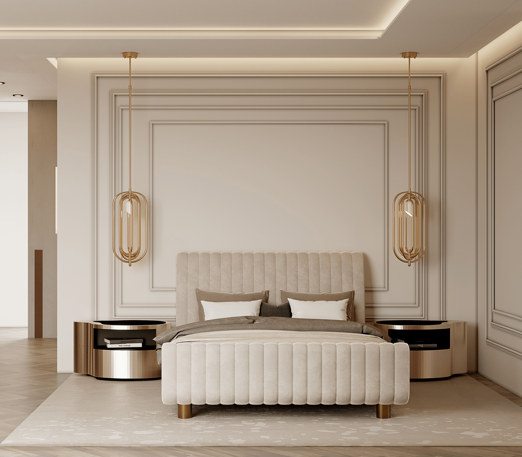 Crest Gold Nachttisch