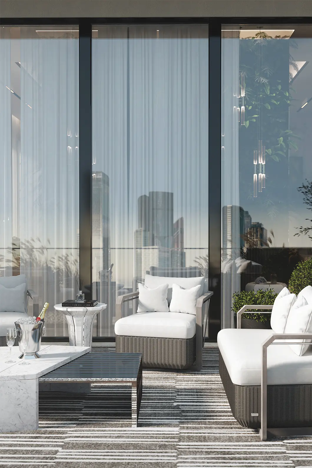 Monarch Garten‑Couchtisch - 7