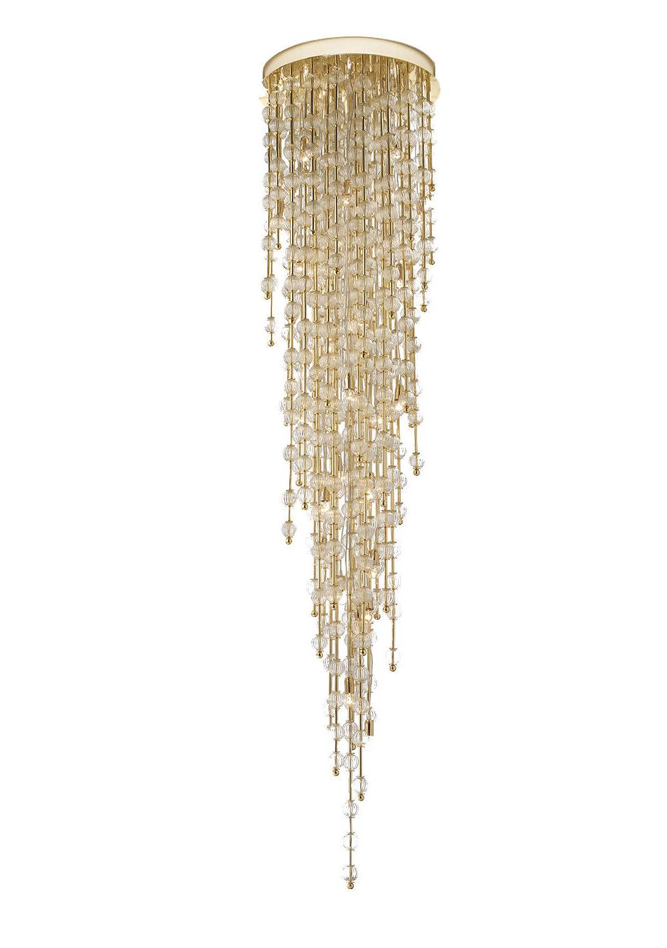 Venezianisches Glas Gold Kronleuchter