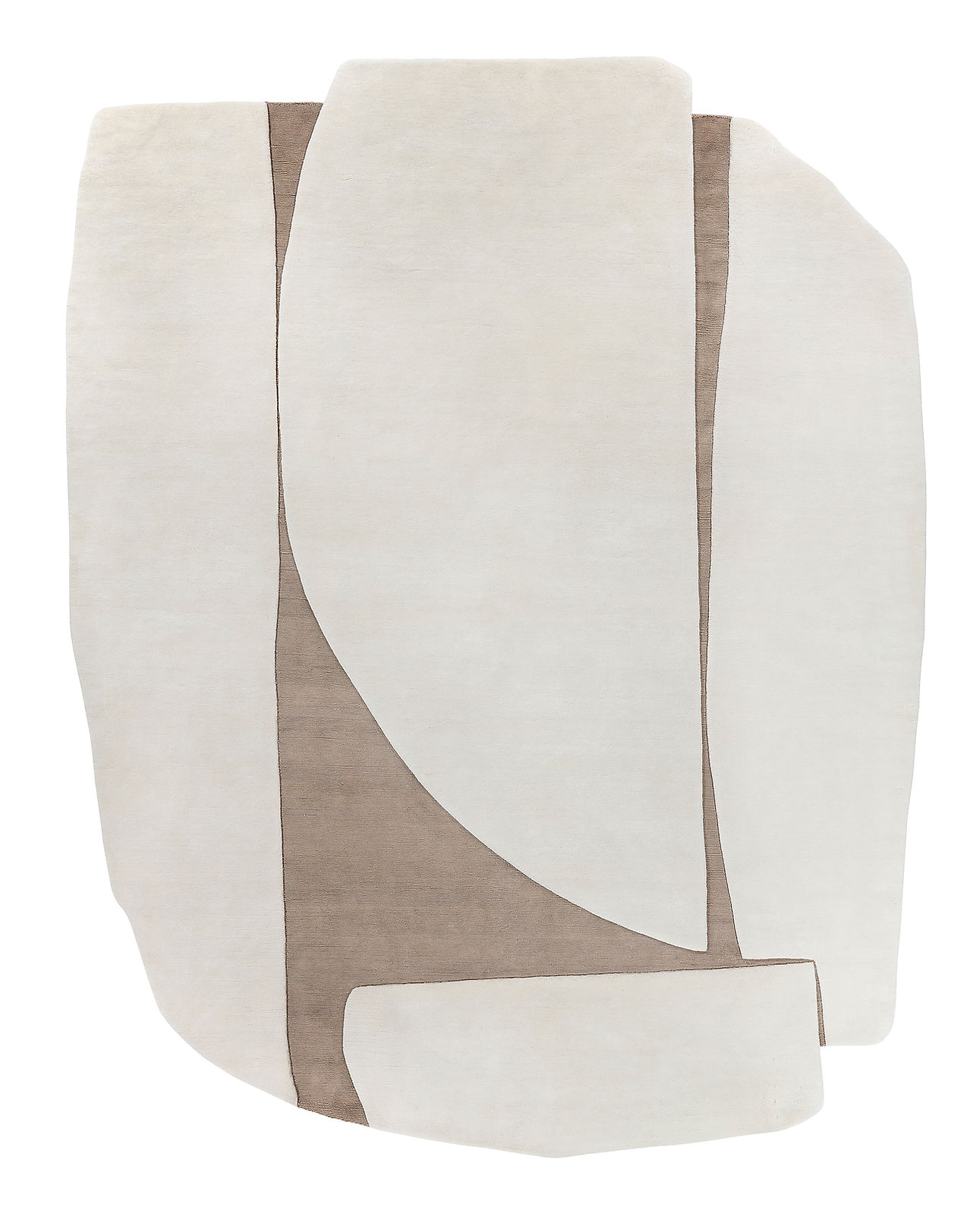 Geformt Sand Teppich | Größe: 280 x 360 cm