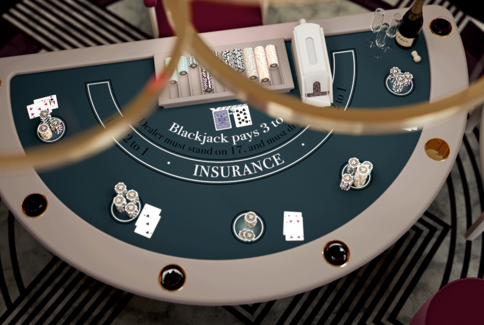 Napoleon Blackjack-Tisch