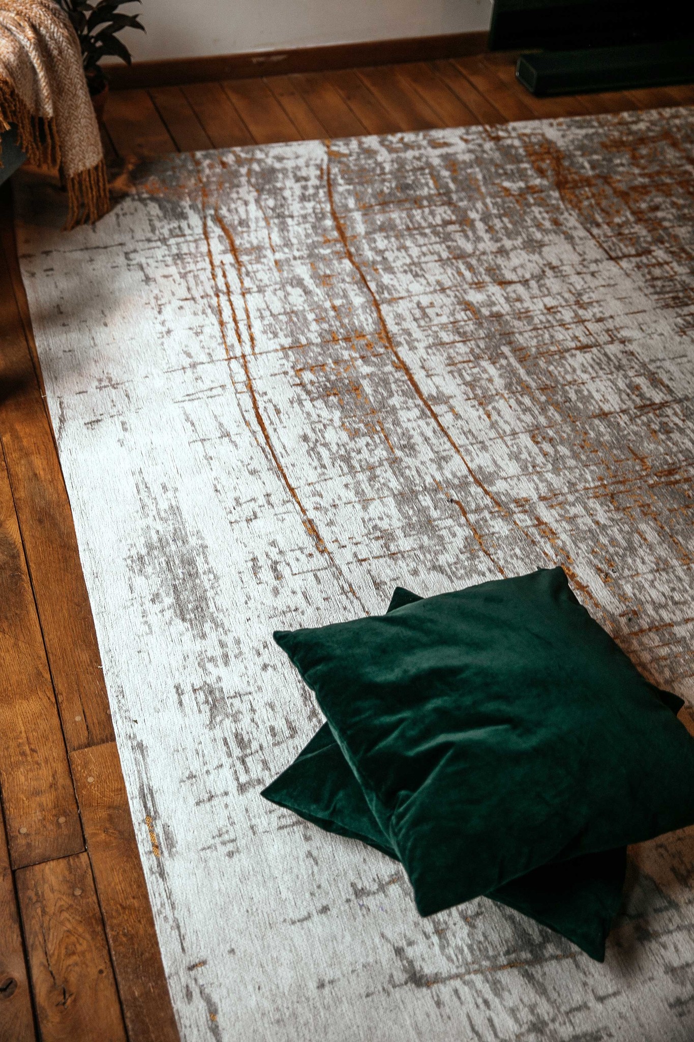 8419 Columbus Gold Teppich | Größe: 170 x 240 cm