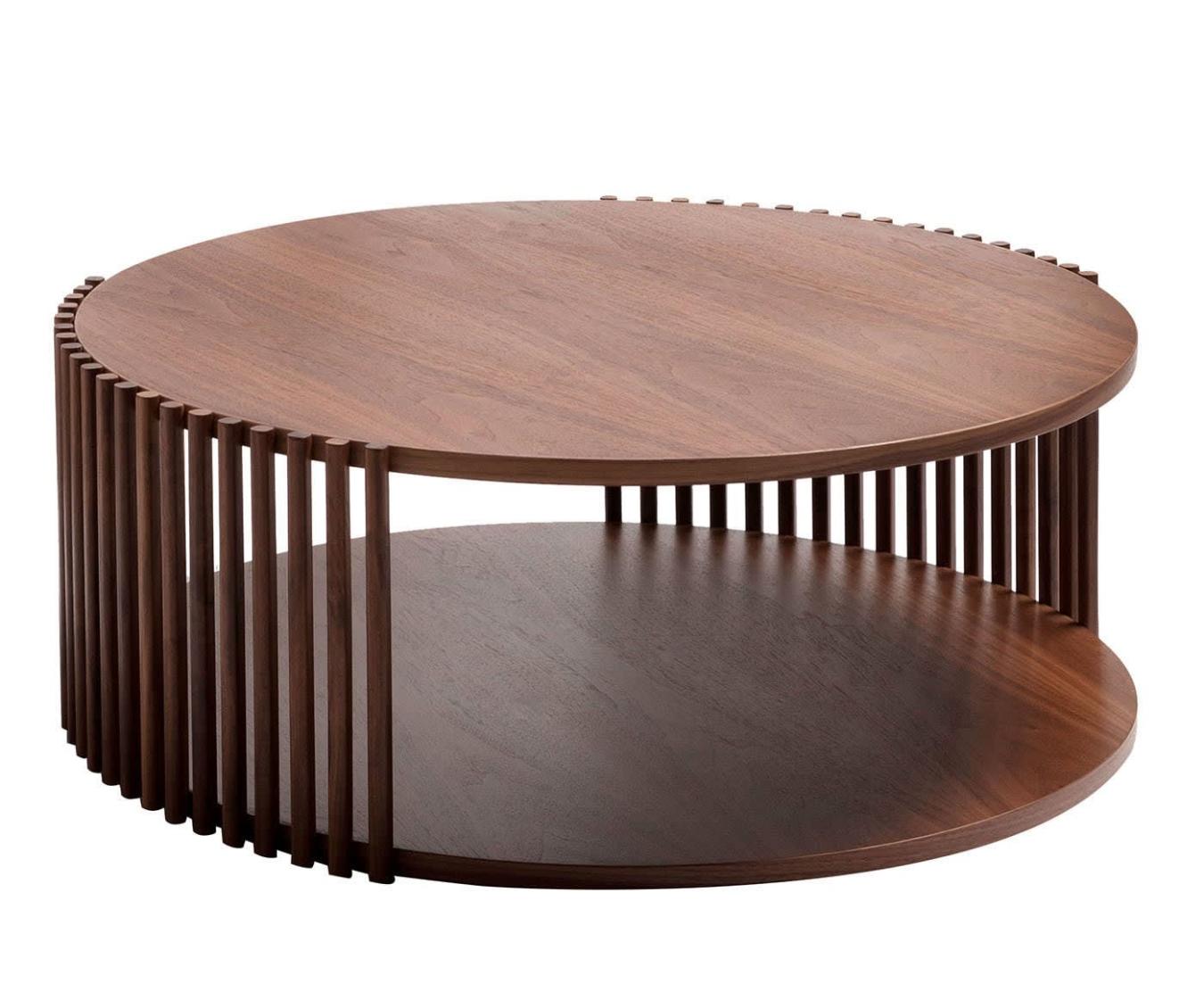 Kleiner Holz-Couchtisch