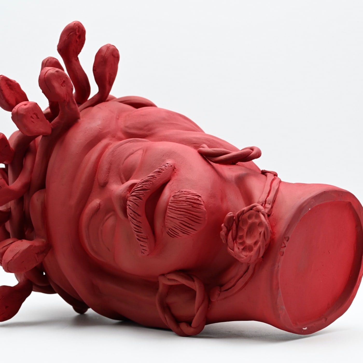 Maure‑Kopf handgefertigte Skulptur