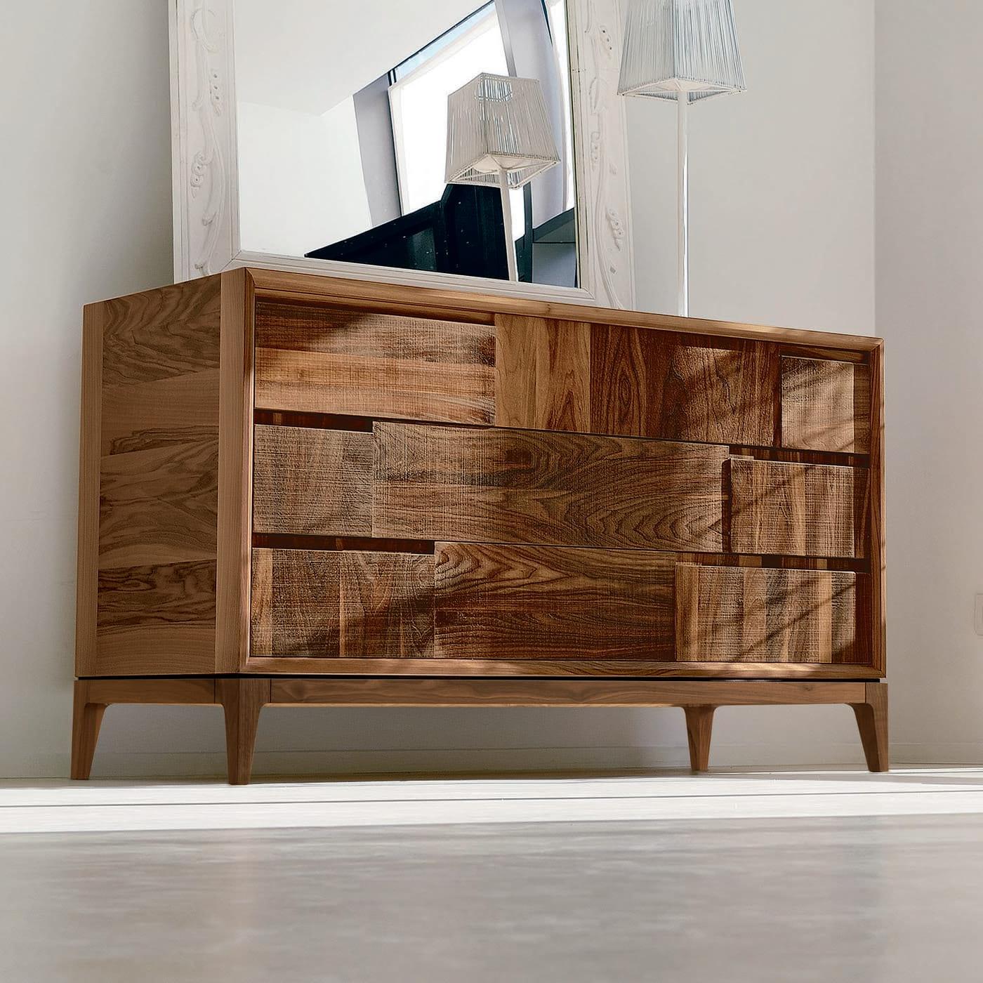 Trama e ordito Braune Kommode