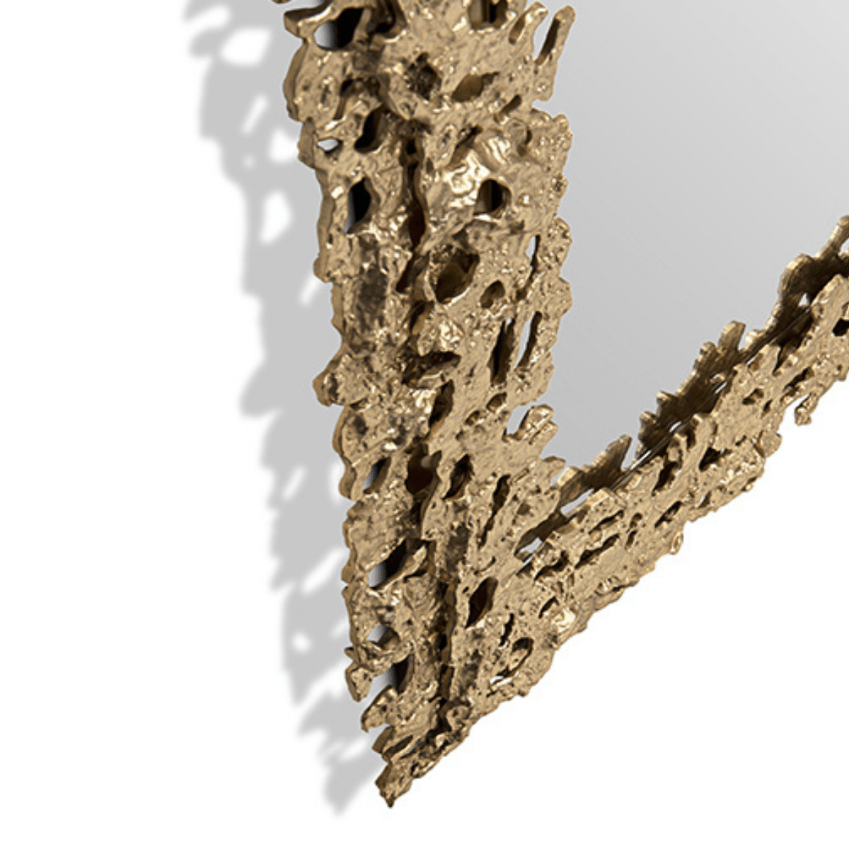 Volcano Flow Rechteckiger Wandspiegel