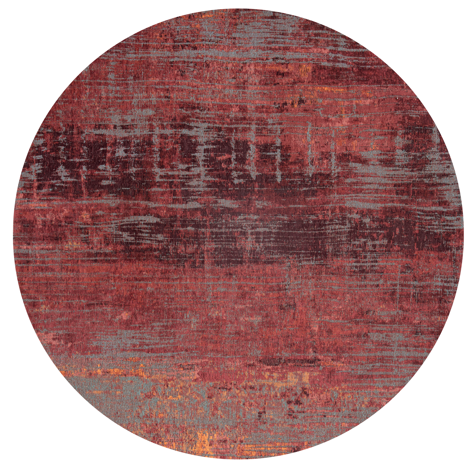 Nassau Red 9125 Runder Teppich