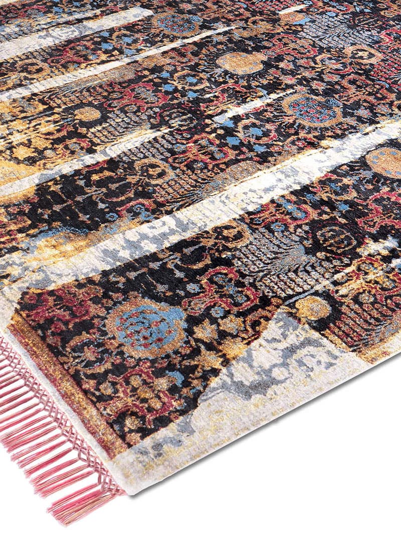 Block Original Weiß Teppich | Größe: 250 x 300 cm