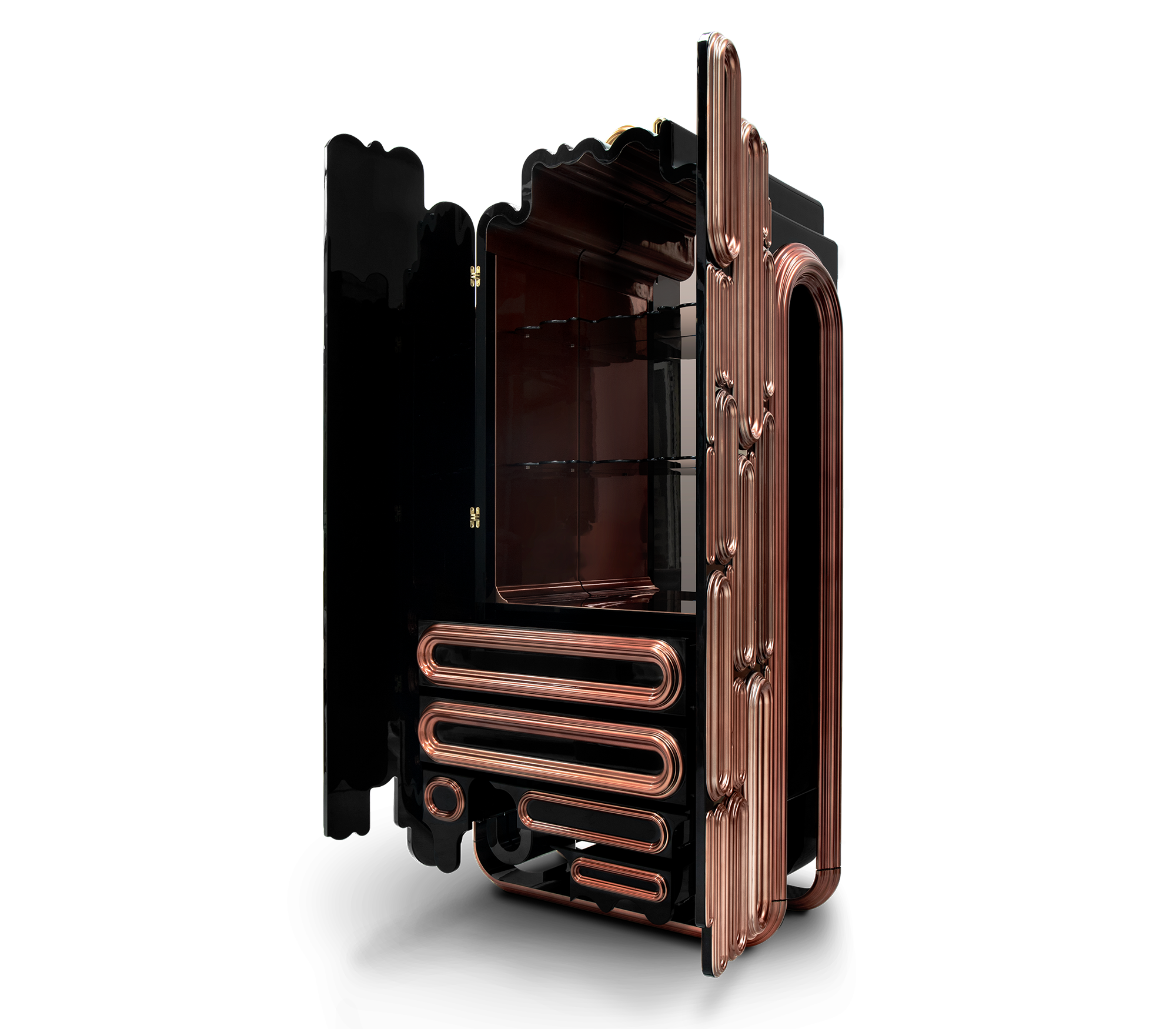 Ellipse Luxus‑Schrank