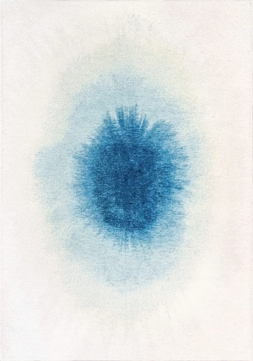 Drop Dream In Blue Teppich | Größe: 100 × 140 cm