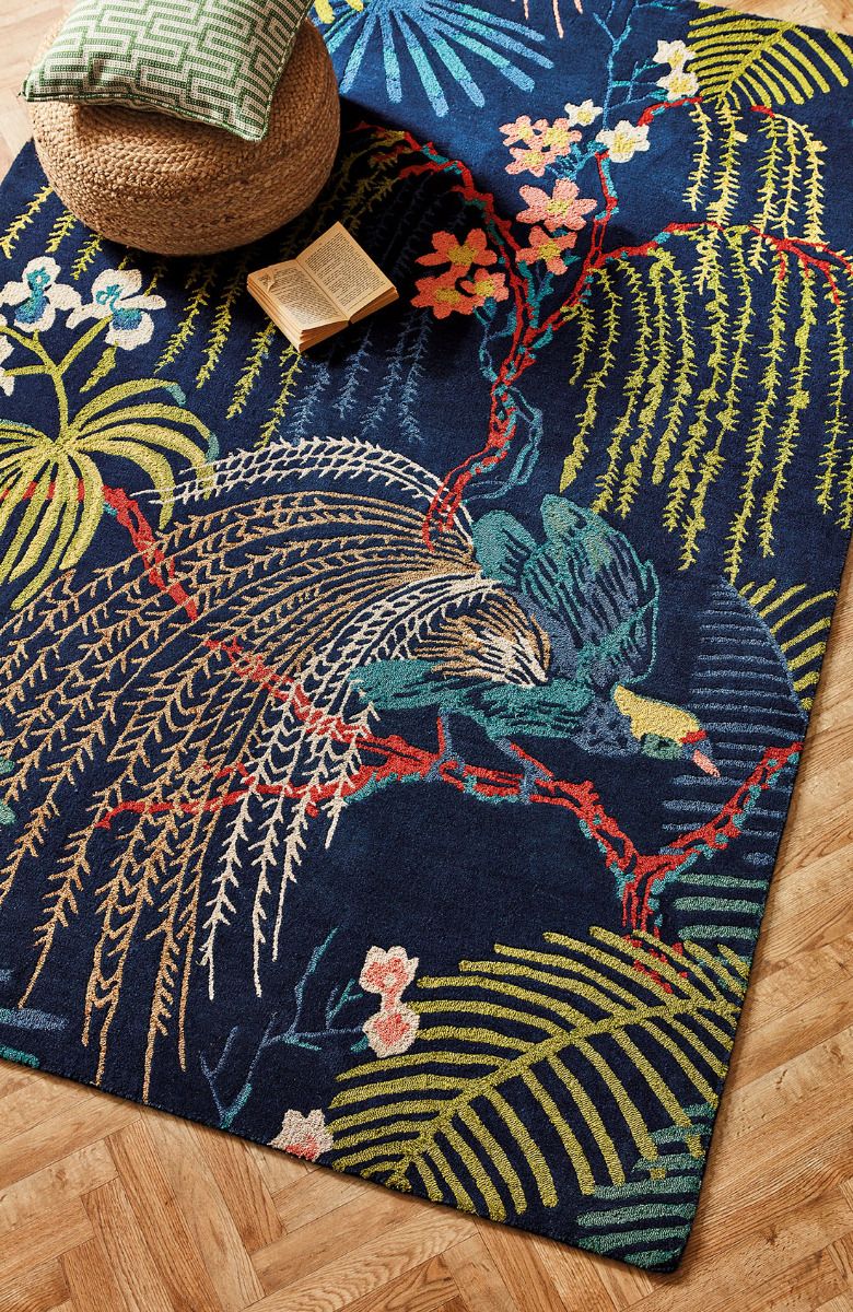 Rainforest Tropical Night 50708 Teppich | Größe: 140 x 200 cm