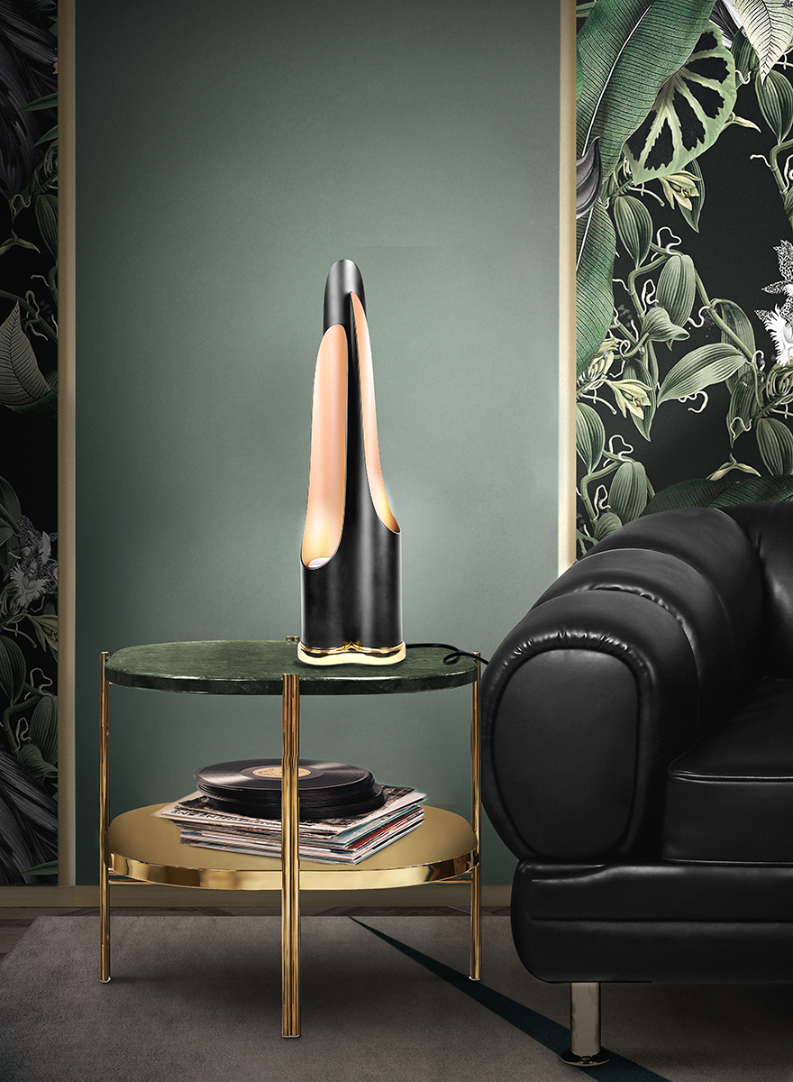 Deep‑Tone Tischlampe
