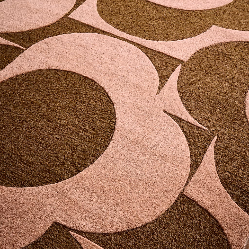 Prism Flower Pink/Terracotta Teppich