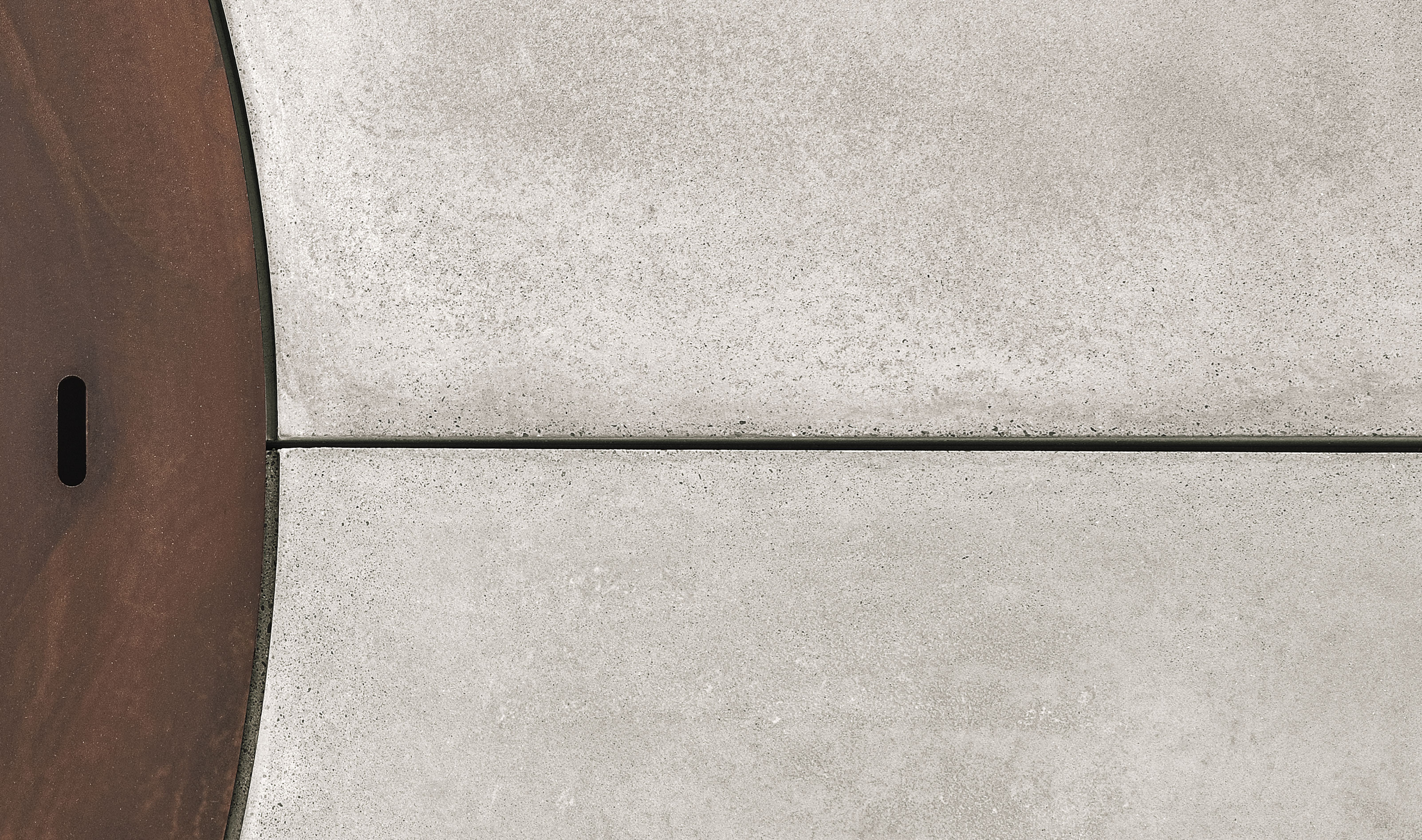 Ercole Beton-Feuerstelle | Fertigstellung: Basic | Dimensions: Ø 120 cm