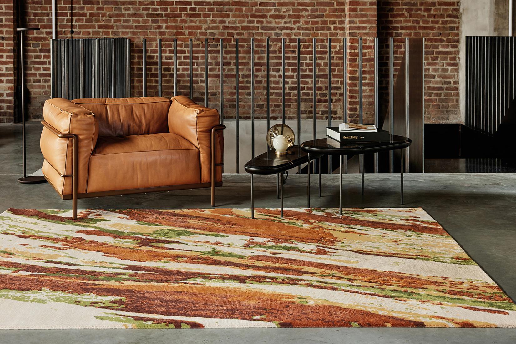 Flux Brick Teppich | Größe: 200 x 300 cm