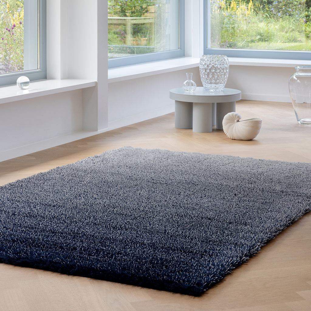 Shade High Silber/Polarnacht 011904 Teppich | Größe: 170 x 240 cm