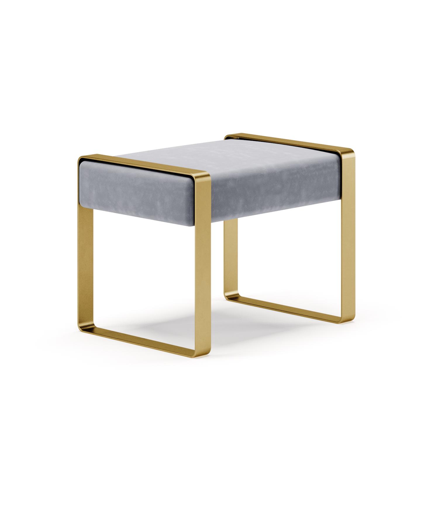 Louis Rechteckiger Sitzhocker