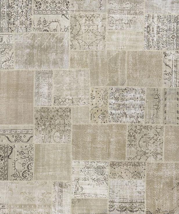 Natürlich Patchwork Teppich