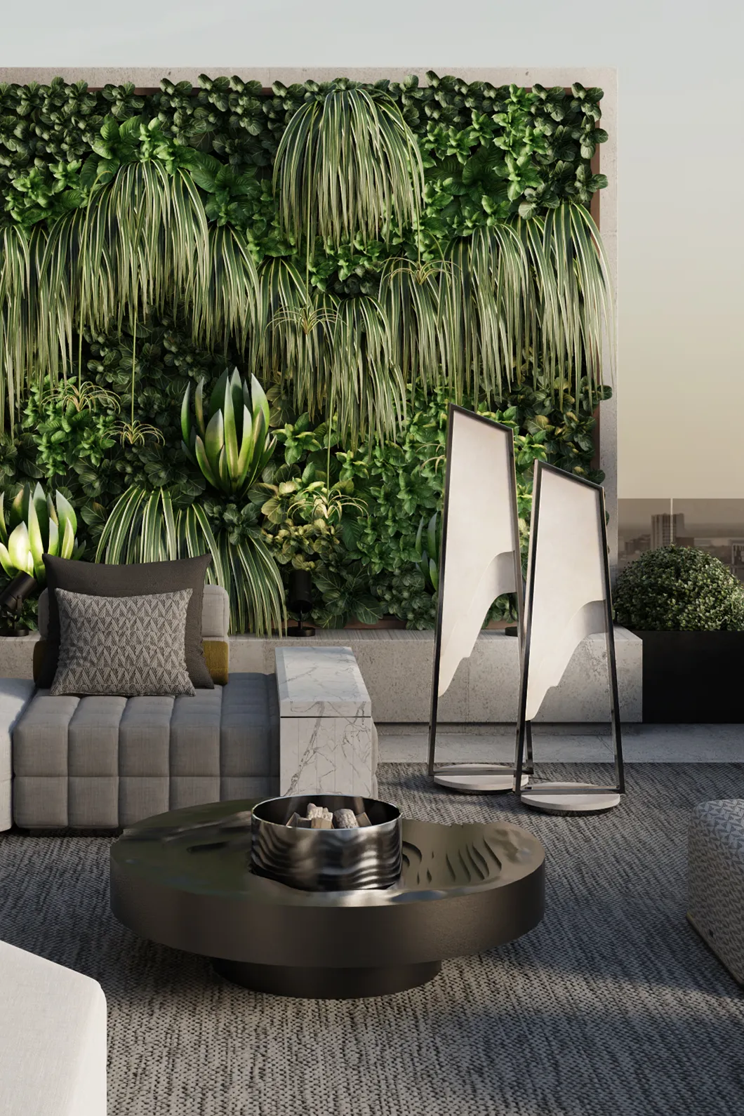 Grand Aura Außen­stehlampe