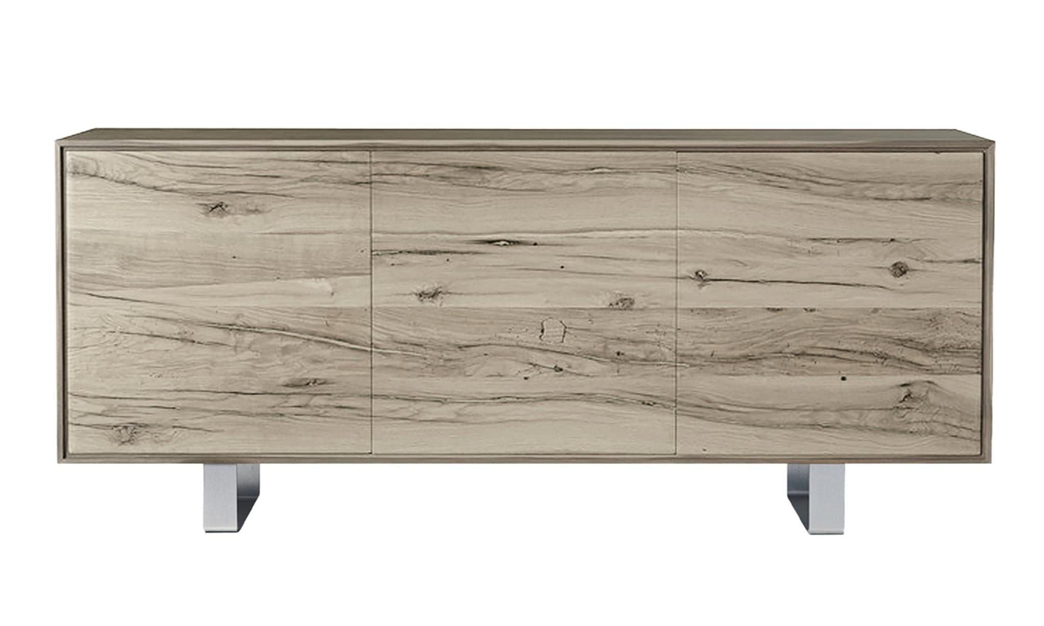 Materia Graue Eiche Sideboard mit 3 Türen | Konfiguration: 2-Doors