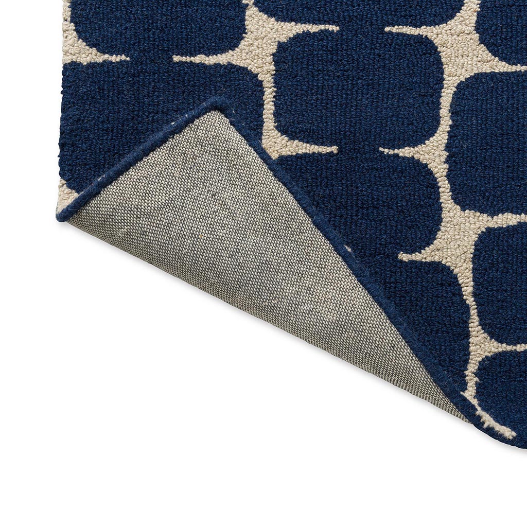 Little Lohko Indigo Teppich | Größe: 250 x 350 cm