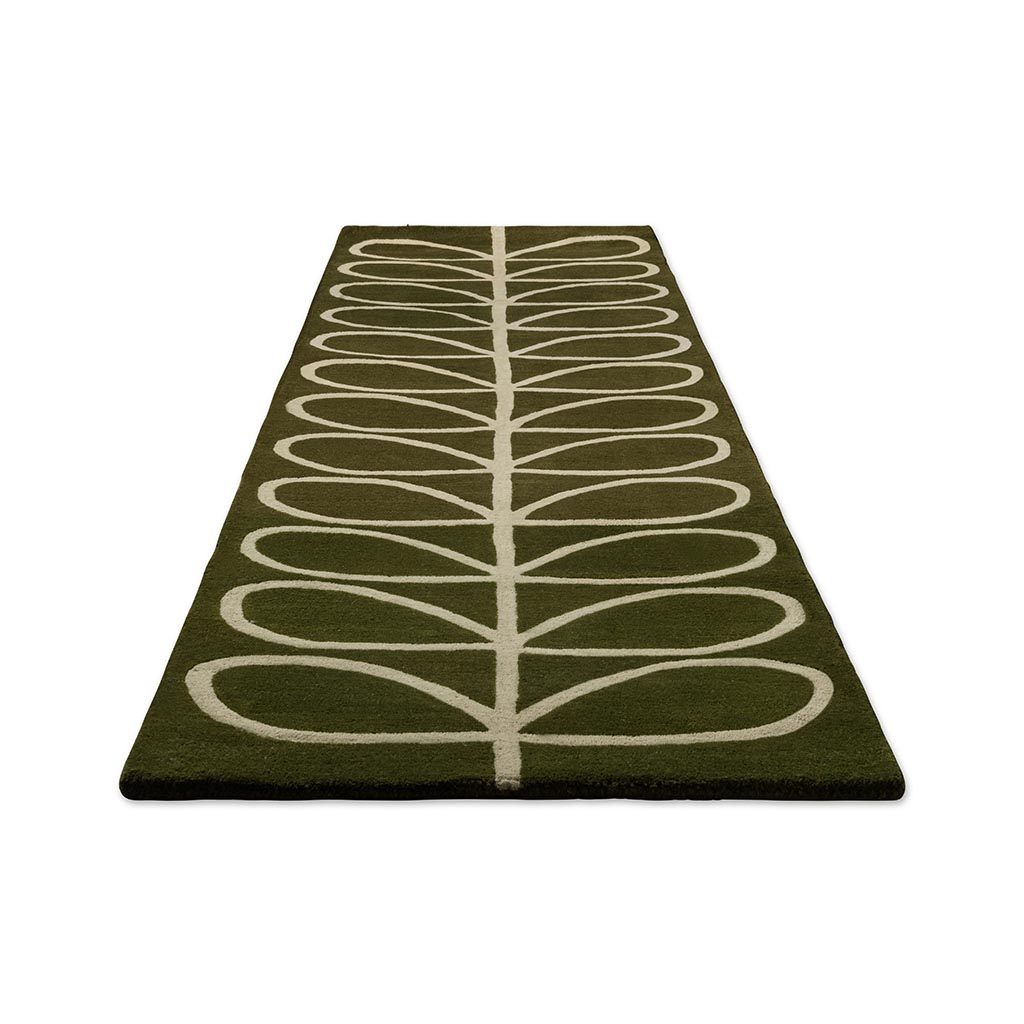 Linear Stem Läufer Olive