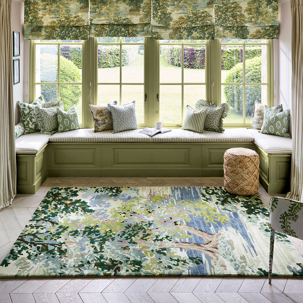Ancient Canopy Waldgrün 146708 Teppich | Größe: 140 x 200 cm
