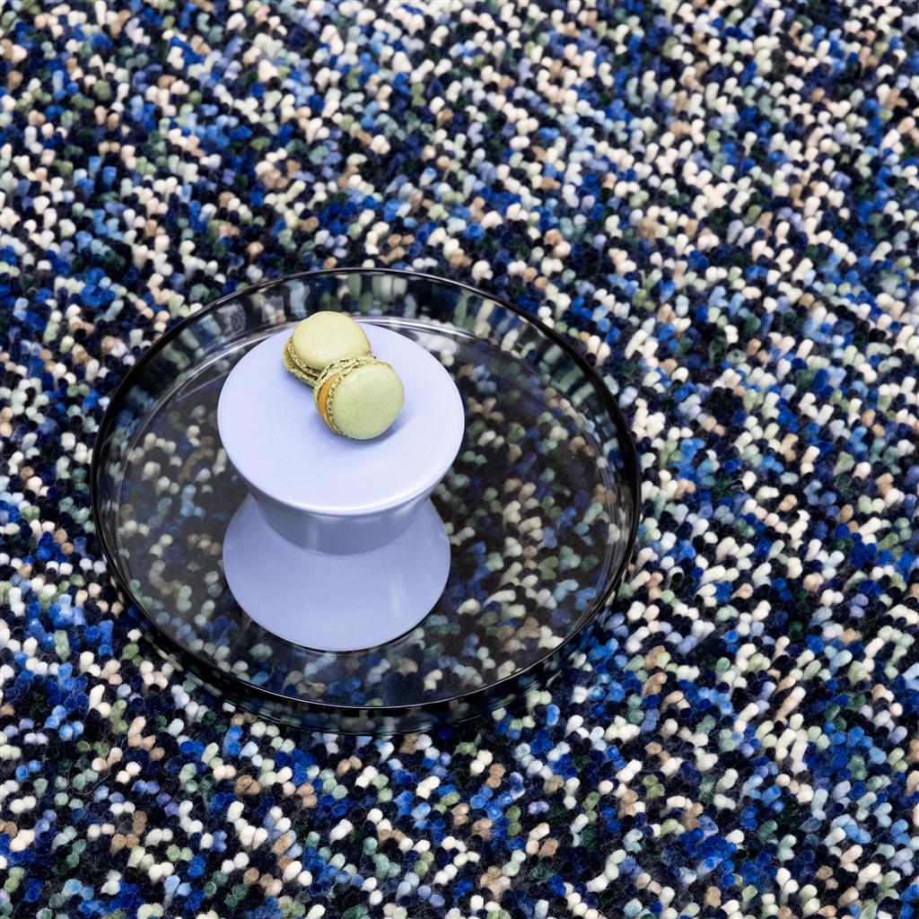 Pop-Art Blau 066908 Teppich | Größe: 140 x 200 cm