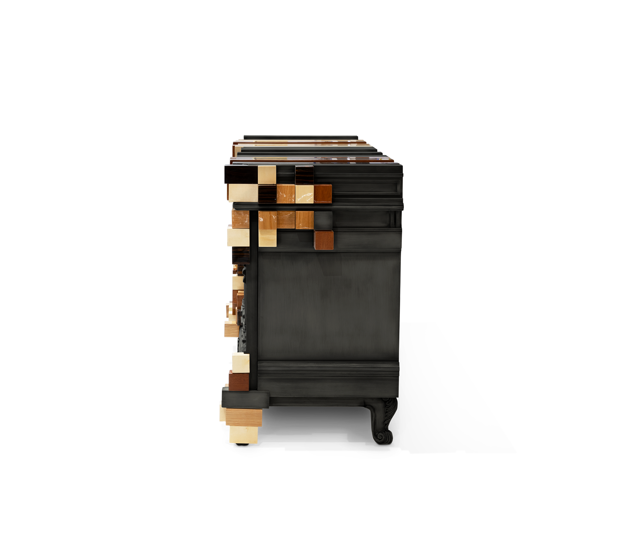 Trafalgar Schwarzes Sideboard