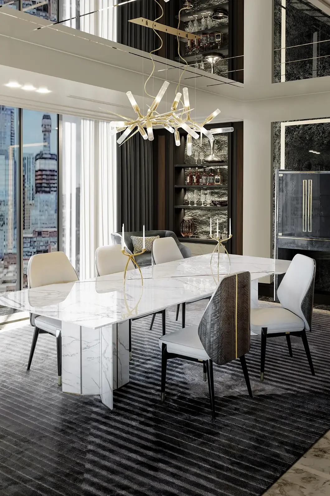 Crystal Edge Pendelleuchte - 1